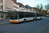 Mainzer Mobilität MAN Lions City G Wagen 755 am 09.11.19 in Mainz 