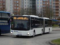 MAN Lion's City von Regionalbus Rostock in Rostock am 25.01.2018