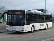 MAN Lion's City von Regionalbus Rostock in Rostock am 25.01.2018