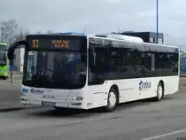 MAN Lion's City von Regionalbus Rostock in Rostock am 25.01.2018