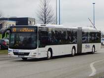 MAN Lion's City von Regionalbus Rostock in Rostock am 25.01.2018