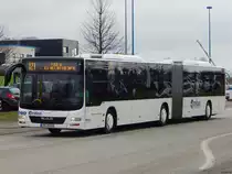 MAN Lion's City von Regionalbus Rostock in Rostock am 25.01.2018