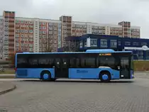 Setra 415 NF von Regionalbus Rostock in Rostock am 25.01.2018