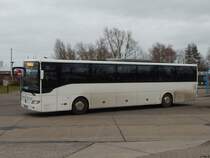 Mercedes Tourismo von Ostseewindreisen (ex Rabastens-Tourisme/F) aus Deutschland in Rostock am 25.01.2018