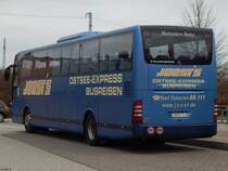 Mercedes Tourismo von Joost's aus Deutschland in Rostock am 25.01.2018