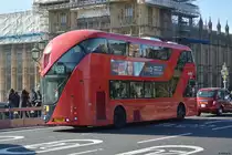 24.10.2018 / London Westminster Bridge / New Routemaster / LTZ 1603.