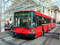 Bern Mobil - NAW Trolleybus Nr.18 unterwegs auf der Linie 12 in Bern am 05.10.2008