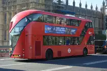 24.10.2018 / London Westminster Bridge / New Routemaster / LTZ 1849.