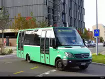 BVB - Mercedes Kleinbus ( Citystar) Nr.861  BS  6861 unterwegs in Basel am 09.11.2019