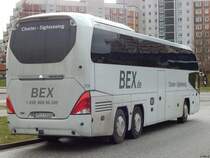 Neoplan Cityliner von BEX aus Deutschland in Rostock am 25.01.2018