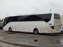 Setra 516 HD von URB aus Deutschland in Rostock am 25.01.2018