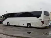 Setra 516 HD von URB aus Deutschland in Rostock am 25.01.2018
