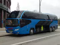 Neoplan Cityliner von Schröder aus Deutschland in Rostock am 25.01.2018