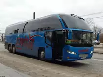 Neoplan Cityliner von Schröder aus Deutschland in Rostock am 25.01.2018