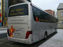 Setra 415 HD von Jakub Balcar aus Tschechien in Neubrandenburg am 07.02.2018 