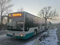 Mercedes Citaro II der Neubrandenburger Verkehrsbetriebe in Neubrandenburg am 07.02.2018 