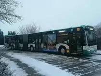 Mercedes Citaro III der Neubrandenburger Verkehrsbetriebe in Neubrandenburg am 07.02.2018 