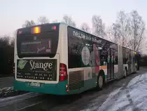 Mercedes Citaro II der Neubrandenburger Verkehrsbetriebe in Neubrandenburg am 07.02.2018