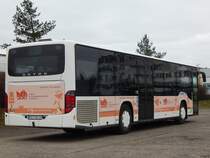 Setra 415 NF von Becker-Strelitz Reisen aus Deutschland in Neubrandenburg am 18.02.2018