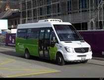 tpc - Mercedes Sprinter  Nr.607  VD 371289 unterwegs in Aigle am 23.11.2019