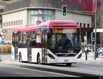 Ortsbus Sion - Volvo 7900 Hybrid  VS  428858 unterwegs in Sion am 23.11.2019