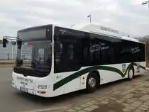 MAN Lion's City CNG der RegioInfra Gesellschaft in Malchow am 18.02.2018