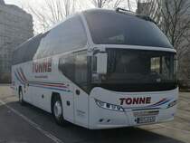 Neoplan Cityliner von Tonne aus Deutschland in Neubrandenburg am 19.02.2018