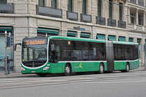 Mercedes Citaro 7007, auf der Linie 30, fährt Richtung Haltestelle Steinenschanze. Die Aufnahme stammt vom 14.11.2019.