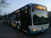 Mercedes Citaro II der Neubrandenburger Verkehrsbetriebe in Neubrandenburg am 19.02.2018