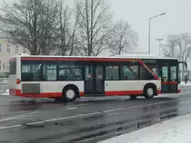 Mercedes Citaro I der Uckermärkische Verkehrs GmbH in Prenzlau am 07.03.2018