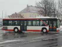 Mercedes Citaro I der Uckermärkische Verkehrs GmbH in Prenzlau am 07.03.2018