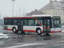 Mercedes Citaro I der Uckermärkische Verkehrs GmbH in Prenzlau am 07.03.2018