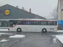 Mercedes Intouro der Uckermärkische Verkehrs GmbH in Prenzlau am 07.03.2018