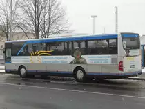 Mercedes Integro der Uckermärkische Verkehrs GmbH in Prenzlau am 07.03.2018