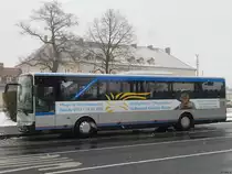 Mercedes Integro der Uckermärkische Verkehrs GmbH in Prenzlau am 07.03.2018