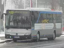 Mercedes Integro der Uckermärkische Verkehrs GmbH in Prenzlau am 07.03.2018