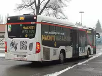 Mercedes Citaro III LE Ü der Uckermärkische Verkehrs GmbH in Prenzlau am 07.03.2018