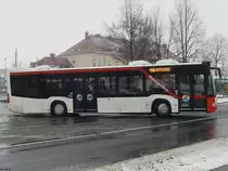 Mercedes Citaro III der Uckermärkische Verkehrs GmbH in Prenzlau am 07.03.2018