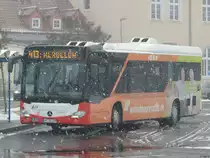 Mercedes Citaro III LE Ü der Uckermärkische Verkehrs GmbH in Prenzlau am 07.03.2018
