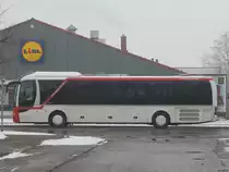 MAN Lion's Regio der Uckermärkische Verkehrs GmbH in Prenzlau am 07.03.2018
