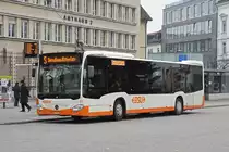 Mercedes Citaro 87, auf der Linie 5, bedient die Haltestelle beim Amthausplatz. Die Aufnahme stammt vom 04.12.2019.