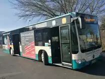 Mercedes Citaro II der Neubrandenburger Verkehrsbetriebe in Neubrandenburg am 11.03.2018