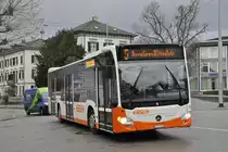 Mercedes Citaro 94, auf der Linie 5, fährt zur Haltestelle beim Amtshausplatz. Die Aufnahme stammt vom 09.12.2019.
