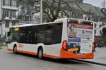 Mercedes Citaro 94, auf der Linie 5, bedient die Haltestelle beim Amtshausplatz. Die Aufnahme stammt vom 09.12.2019.