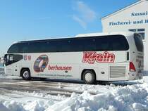 Neoplan Cityliner von Krein aus Deutschland im Stadthafen Sassnitz am 02.04.2018