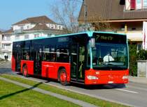 VB Biel - Mercedes Citaro Bus Nr.183  BE 654183 eingeteilt auf der Linie 7 unterwegs in Br�gg am 15.11.2008