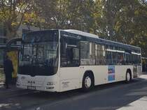 Hier ist der KA CR 913 von Cramer Reisen auf der SEV Linie S31/S32 nach Bruchsal im Einsatz. Fotografiert am 21.09.2019 am Hauptbahnhof/Südeingang in Karlsruhe.