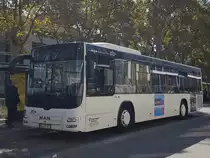 Hier ist der KA CR 913 von Cramer Reisen auf der SEV Linie S31/S32 nach Bruchsal im Einsatz. Fotografiert am 21.09.2019 am Hauptbahnhof/Südeingang in Karlsruhe.