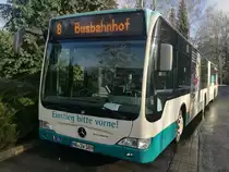 Mercedes Citaro II der Neubrandenburger Verkehrsbetriebe in Neubrandenburg am 07.04.2018