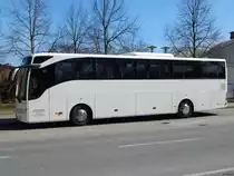 Mercedes Tourismo von Wohlbold aus Deutschland in Neubrandenburg am 07.04.2018